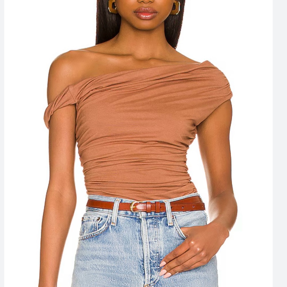 Agolde Hilma Twist Bodysuit size small